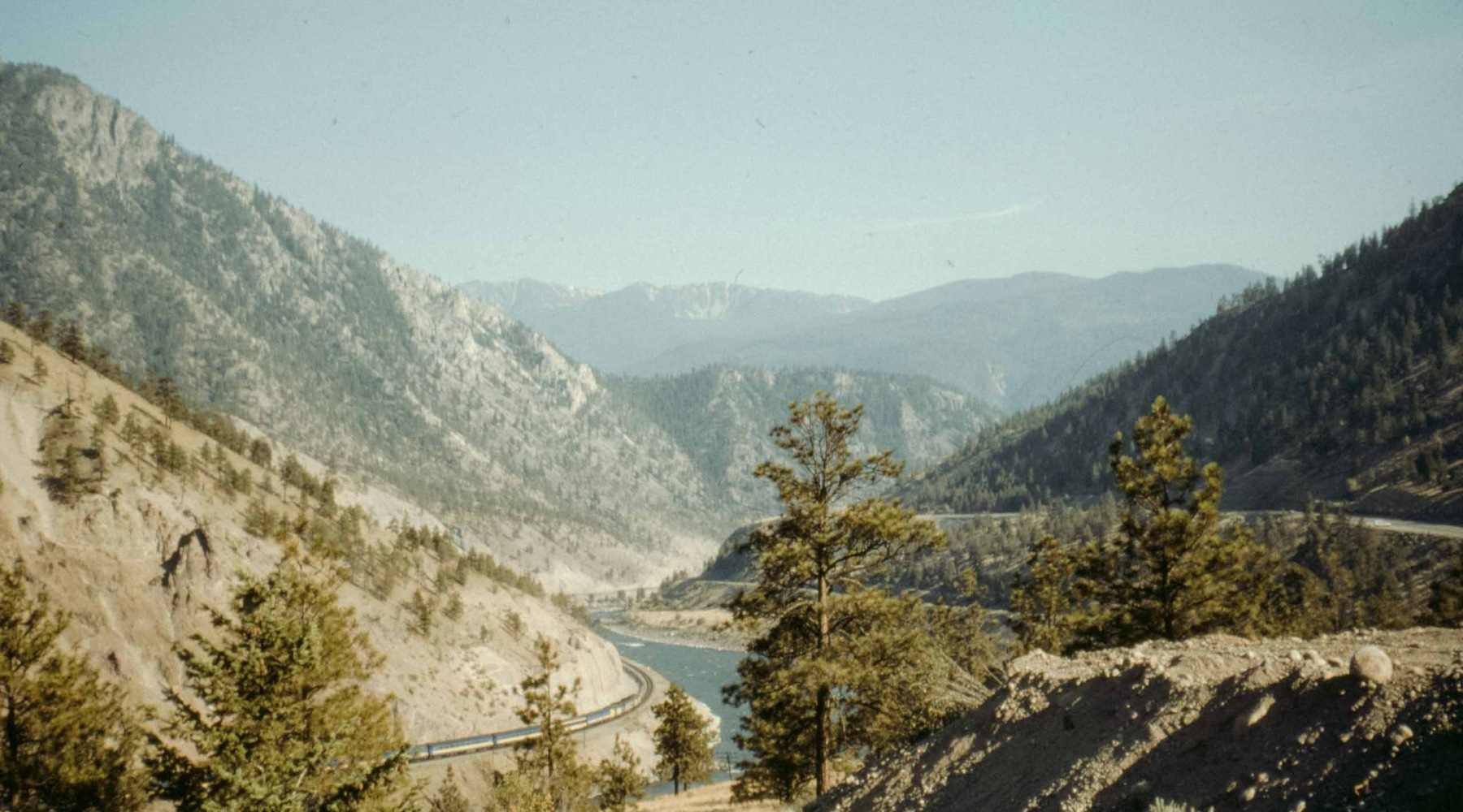 a river running through a valley